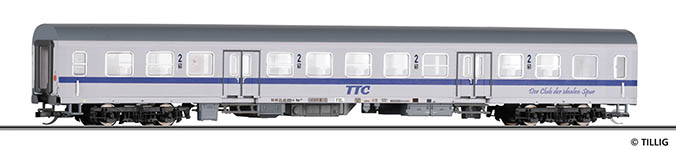 TILLIG Modellbahnen 502608 - TT - Reisezugwagen 2. Klasse, TILLIG-TT-Club des TTC, Ep.VI (Tillig TT-Club)